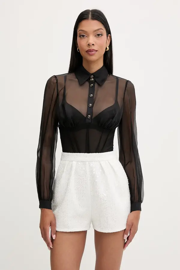 Elisabetta Franchi Elisabetta Franchi kombinezon ženski s svilo