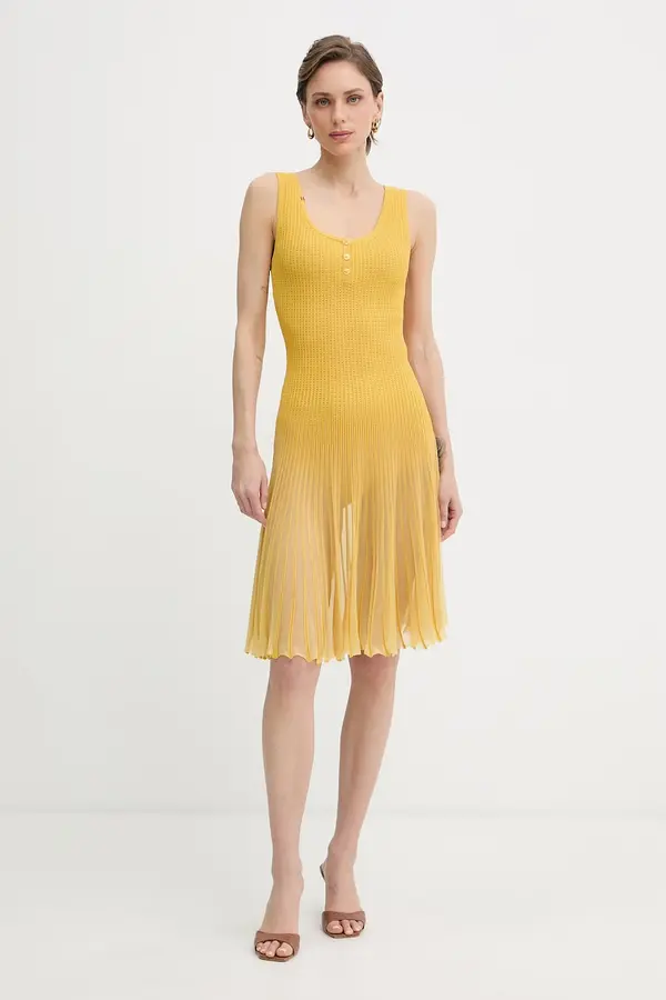 Elisabetta Franchi Elisabetta Franchi obleka A-kroja z viskozo