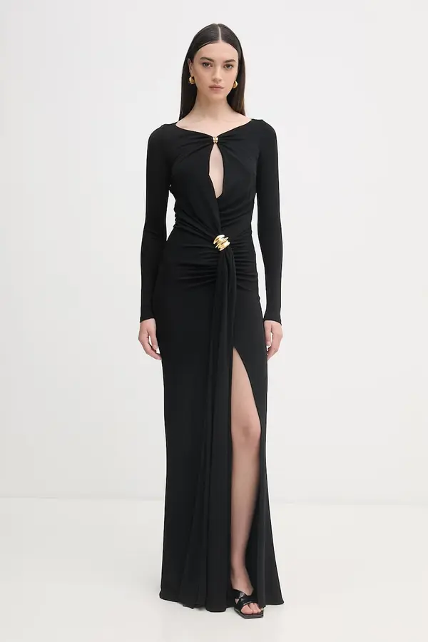 Elisabetta Franchi Elisabetta Franchi obleka z viskozo