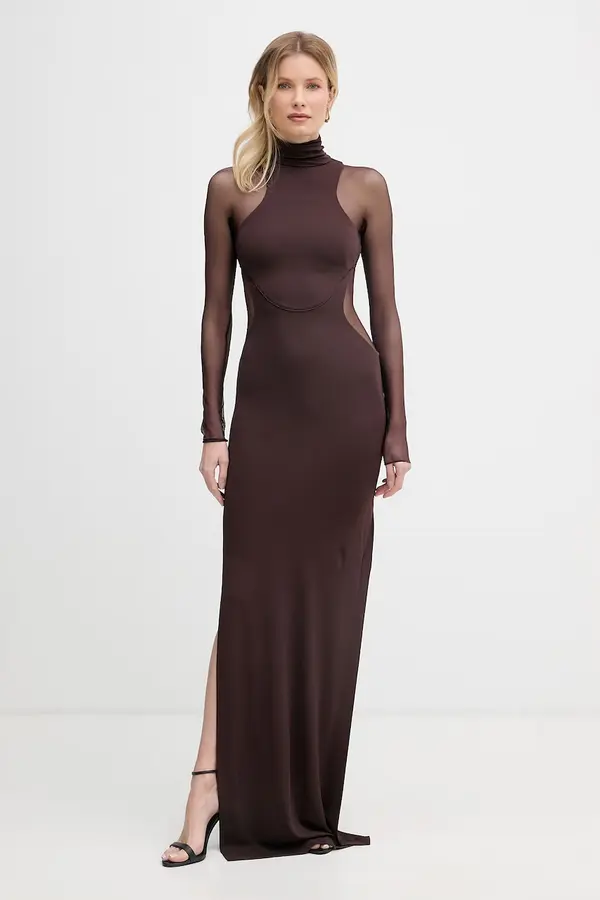 Elisabetta Franchi Elisabetta Franchi obleka z viskozo