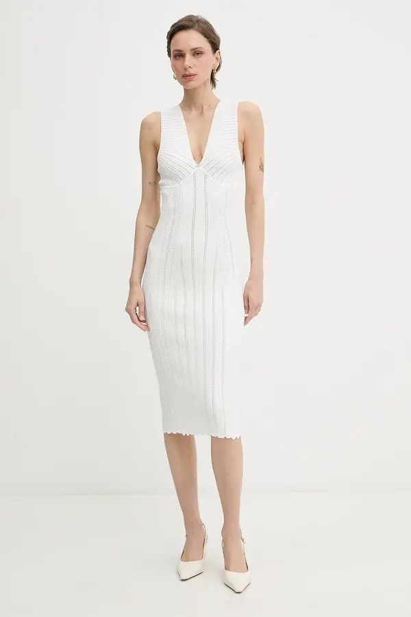 Elisabetta Franchi Elisabetta Franchi obleka z viskozo