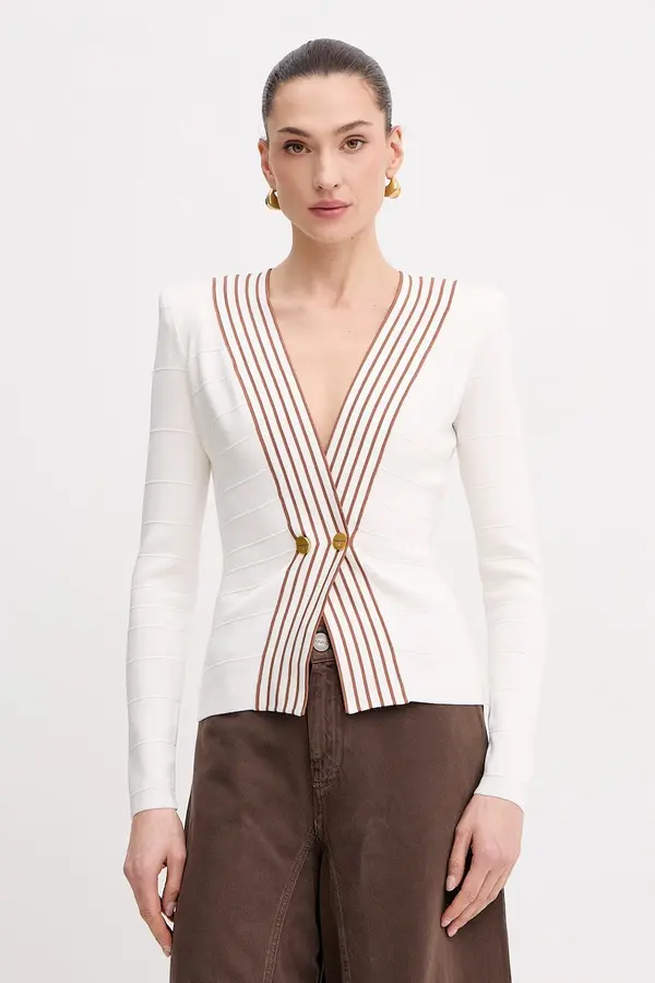 Elisabetta Franchi Elisabetta Franchi ženski kardigan z viskozo