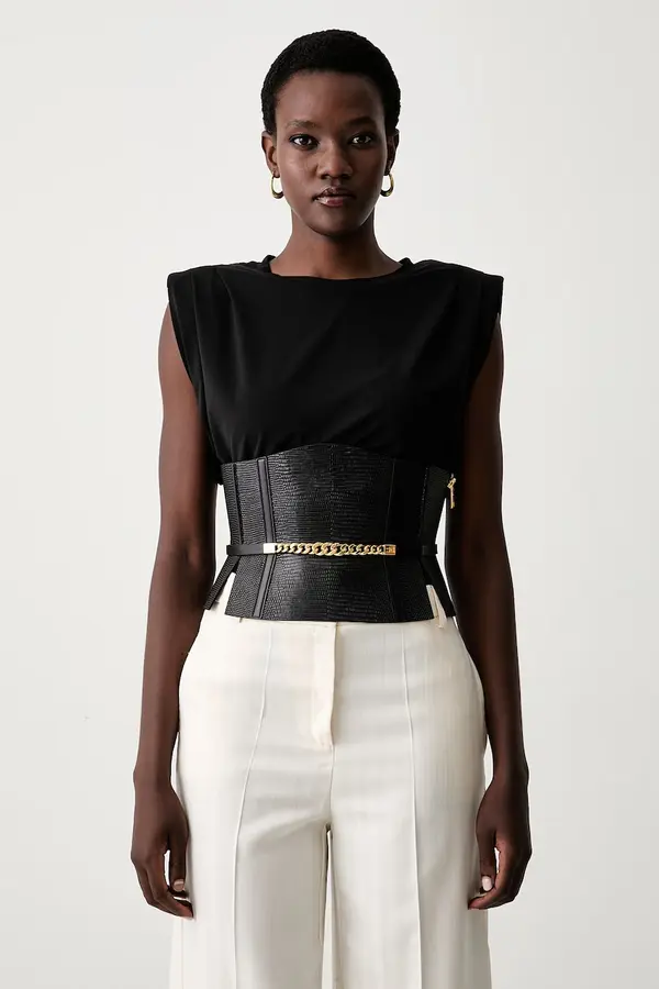 Elisabetta Franchi Elisabetta Franchi ženski usnjeni