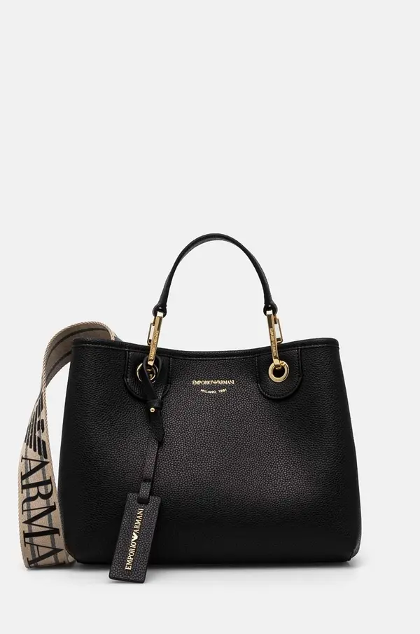 Emporio Armani Emporio Armani crossbody torbica ženska iz umetnega usnja