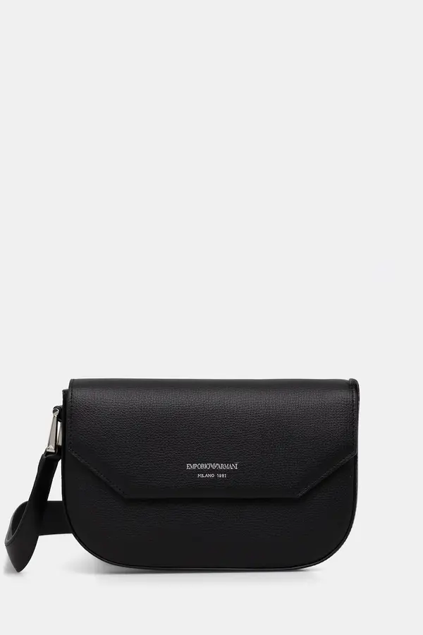 Emporio Armani Emporio Armani crossbody torbica ženska usnjena