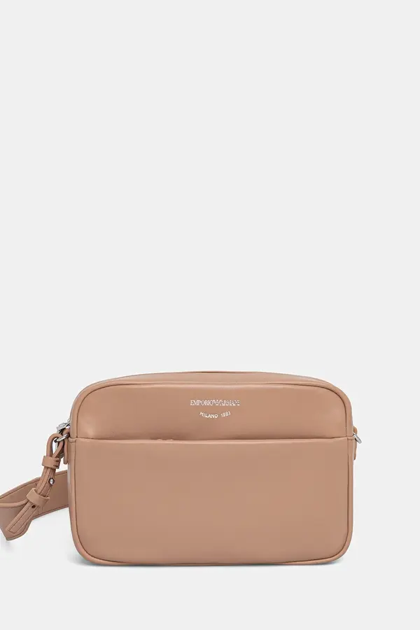 Emporio Armani Emporio Armani crossbody torbica ženska usnjena