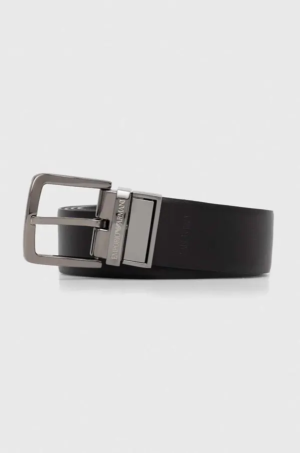 Emporio Armani Emporio Armani dvostranski pas moški