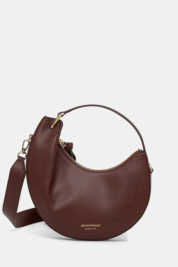 Emporio Armani Emporio Armani hobo torbica ženska usnjena