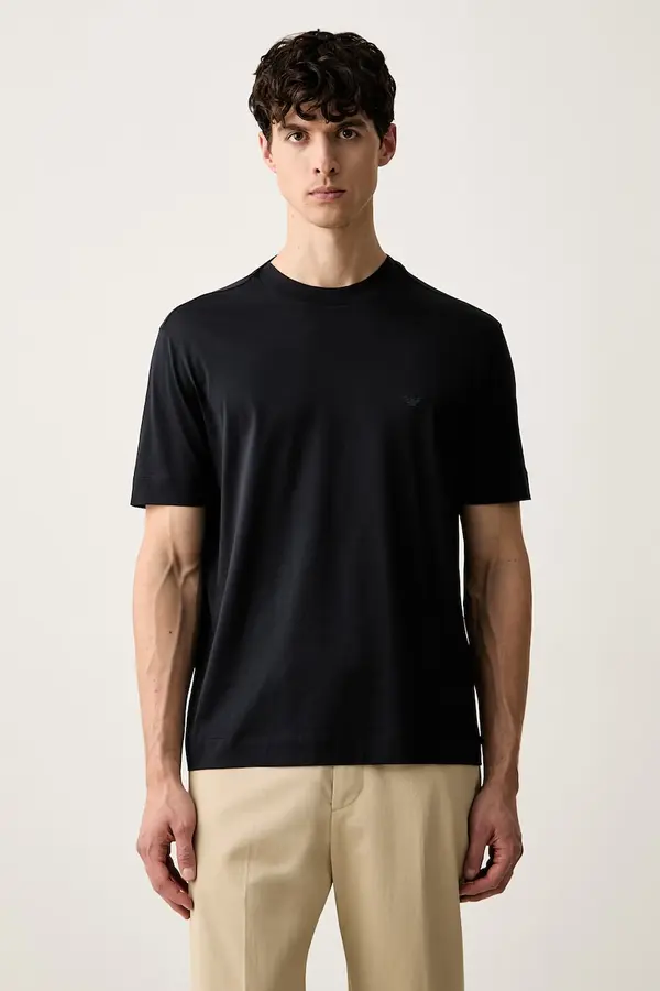 Emporio Armani Emporio Armani kratka majica moška bombažna