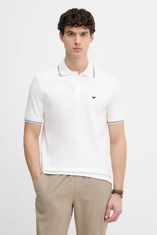 Emporio Armani Emporio Armani kratka majica moška bombažna z elastanom