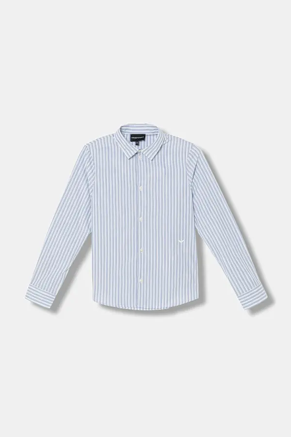Emporio Armani Emporio Armani Otroška bombažna srajca Emporio Armani