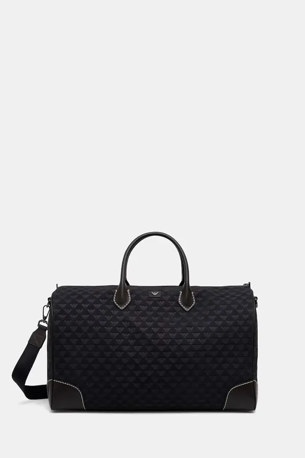 Emporio Armani Emporio Armani potovalna torba moška usnjena