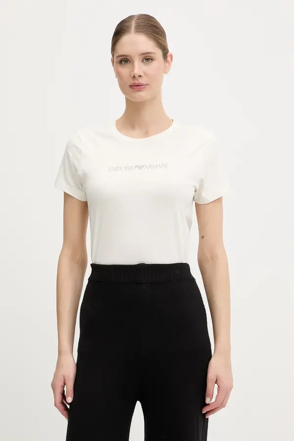 Emporio Armani Underwear Emporio Armani Underwear kratka majica ženska z bombažem