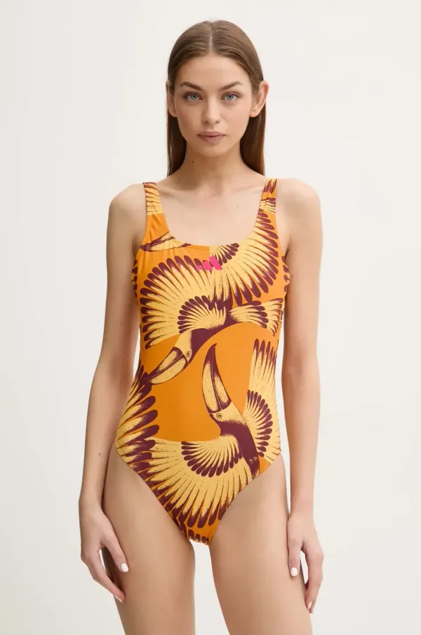 adidas Performance Enodelne kopalke adidas Performance x Farm Rio oranžna barva, JF6035