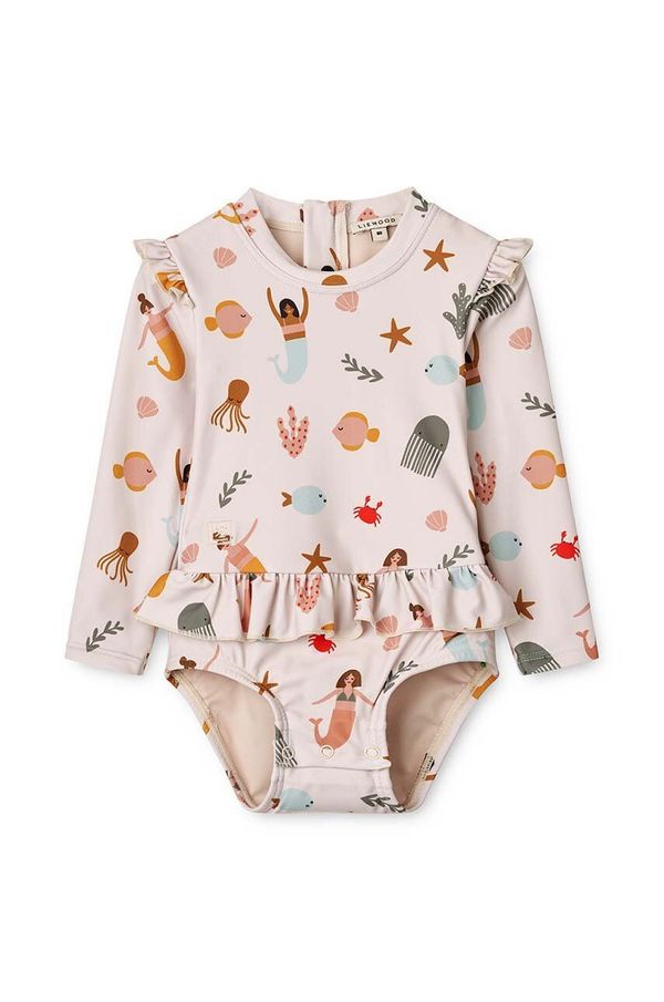 Liewood Enodelne kopalke za dojenčke Liewood Sille Baby Printed Swimsuit