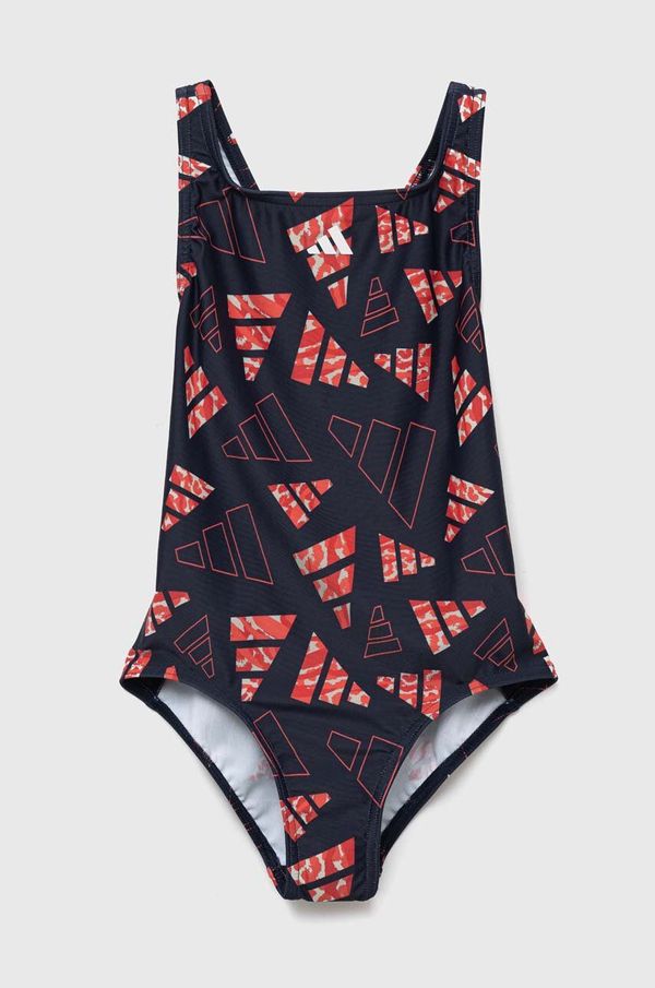 adidas Performance Enodelne otroške kopalke adidas Performance mornarsko modra barva