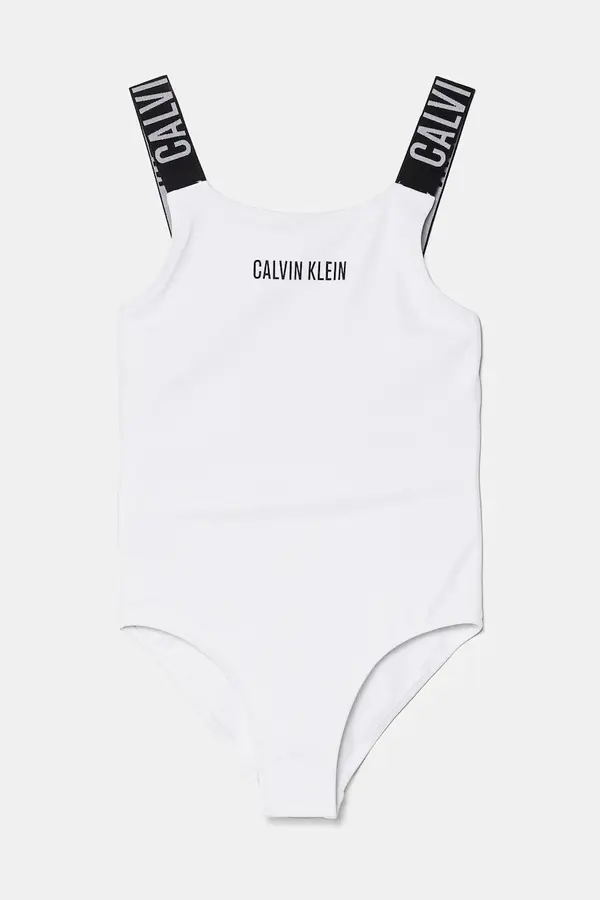 Calvin Klein Jeans Enodelne otroške kopalke Calvin Klein Jeans