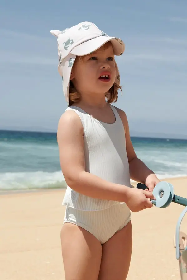 Liewood Enodelne otroške kopalke Liewood Amara Stripe Swimsuit