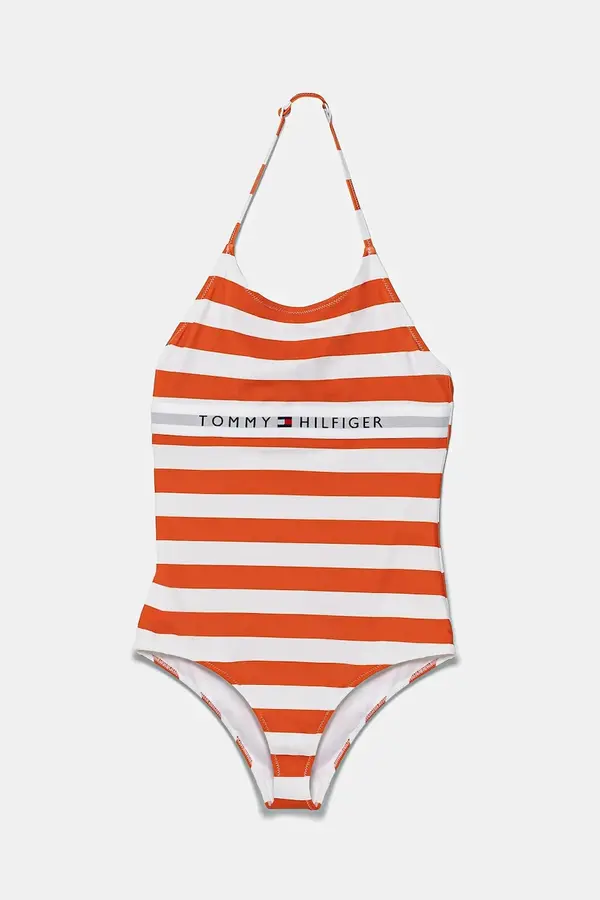 Tommy Hilfiger Enodelne otroške kopalke Tommy Hilfiger