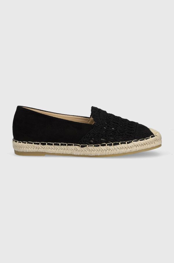 Answear Lab Espadrile Answear Lab črna barva