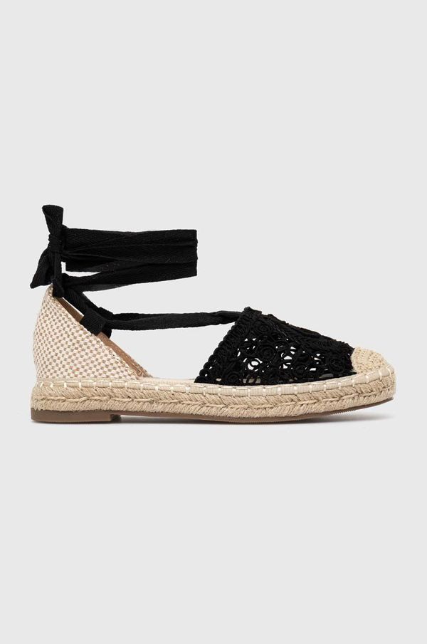 Answear Lab Espadrile Answear Lab črna barva