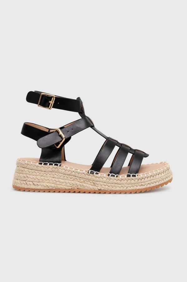 Answear Lab Espadrile Answear Lab črna barva