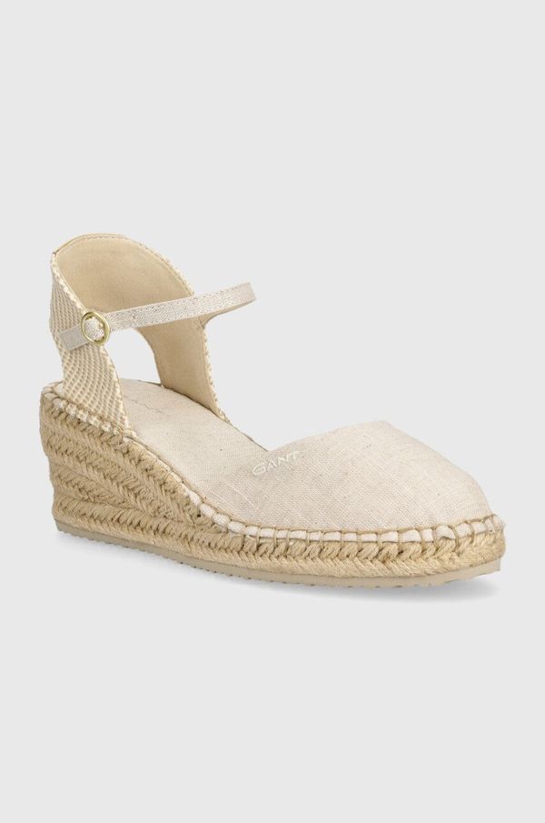 Gant Espadrile Gant Luliza bež barva, 28568614.G22
