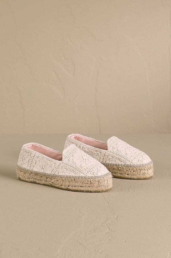 Manebi Espadrile Manebi Double Sole Espadrilles bež barva, G 0.3 D0