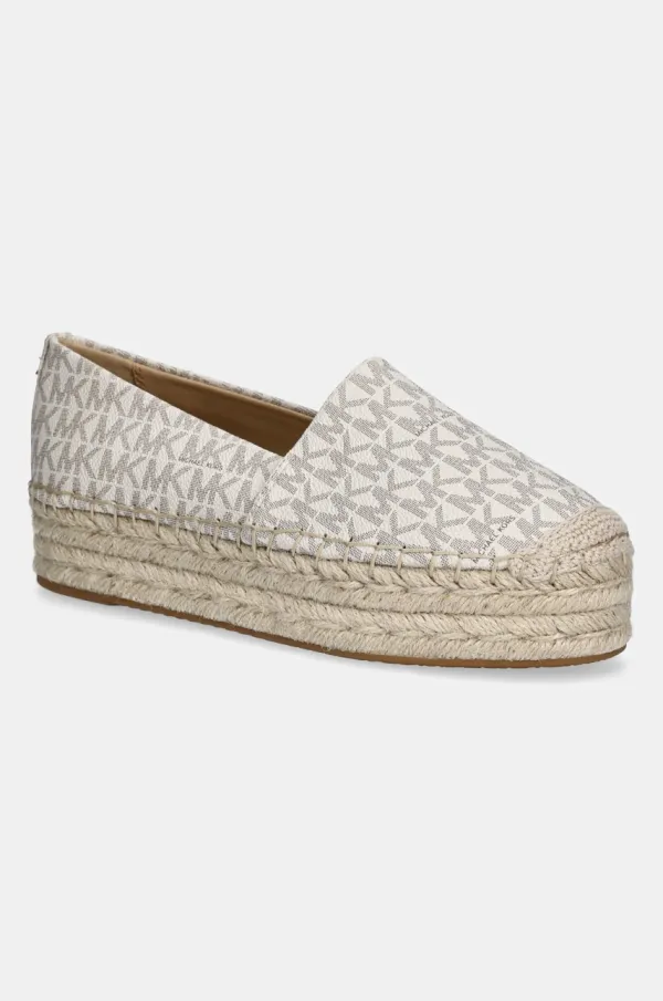MICHAEL Michael Kors Espadrile MICHAEL Michael Kors Lynn bež barva, 40S5LYFP1B.150