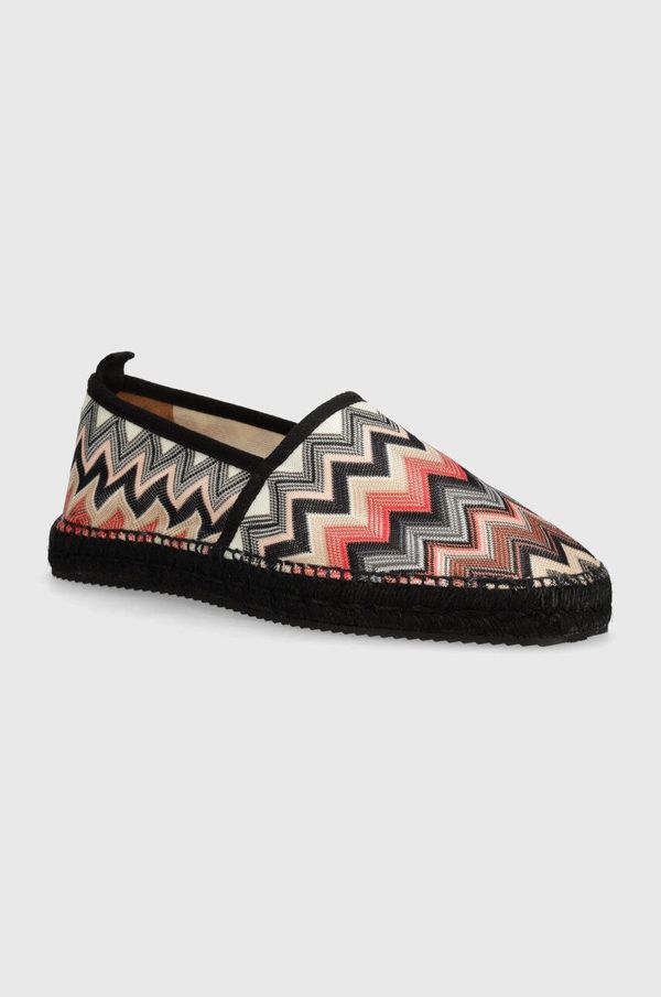 Missoni Espadrile Missoni Corfu črna barva, M29_001