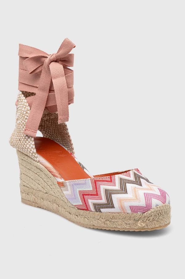 Missoni Espadrile Missoni Eva 86 roza barva, M25_002