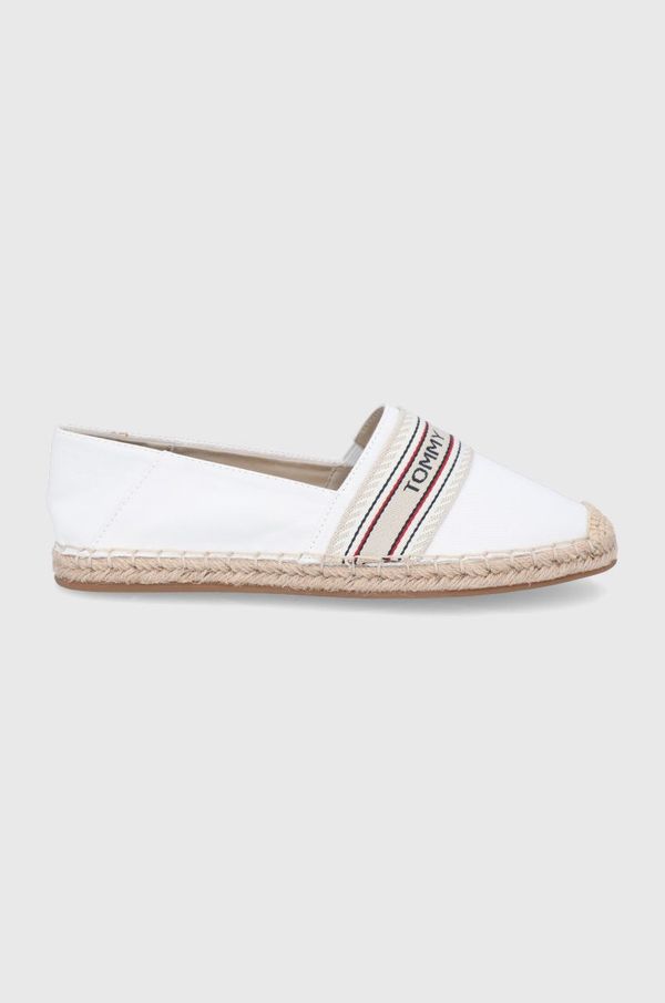 Tommy Hilfiger Espadrile Tommy Hilfiger bela barva