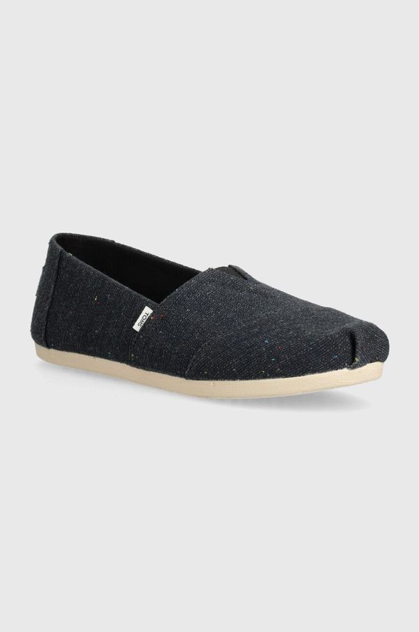 Toms Espadrile Toms Alpargata mornarsko modra barva, 10019653