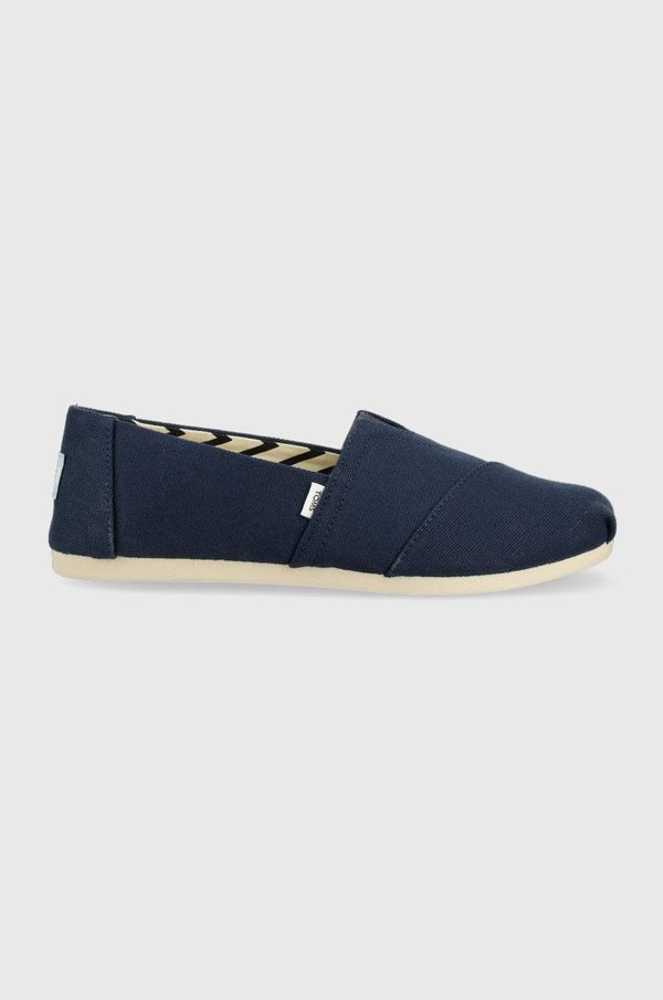 Toms Espadrile Toms Alpargata mornarsko modra barva