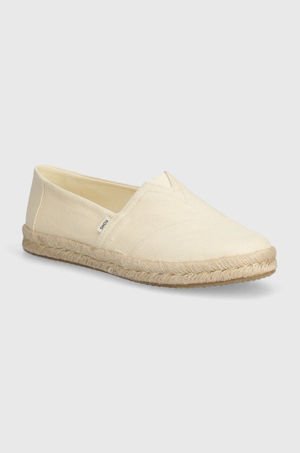 Toms Espadrile Toms Alpargata Rope 2.0 bež barva, 10020695