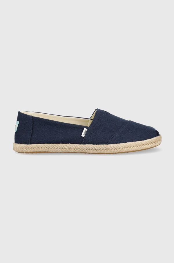 Toms Espadrile Toms Alpargata Rope mornarsko modra barva, 10019674