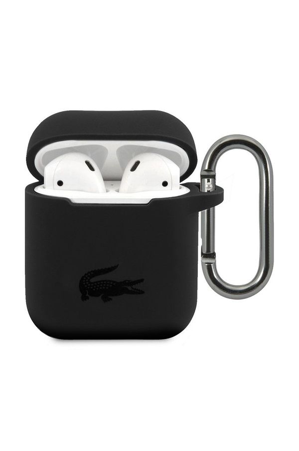 Lacoste Etui za airpod Lacoste Airpods Cover črna barva