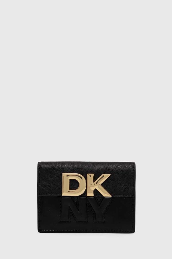 DKNY Etui za kartice Dkny črna barva, R42ZKE33