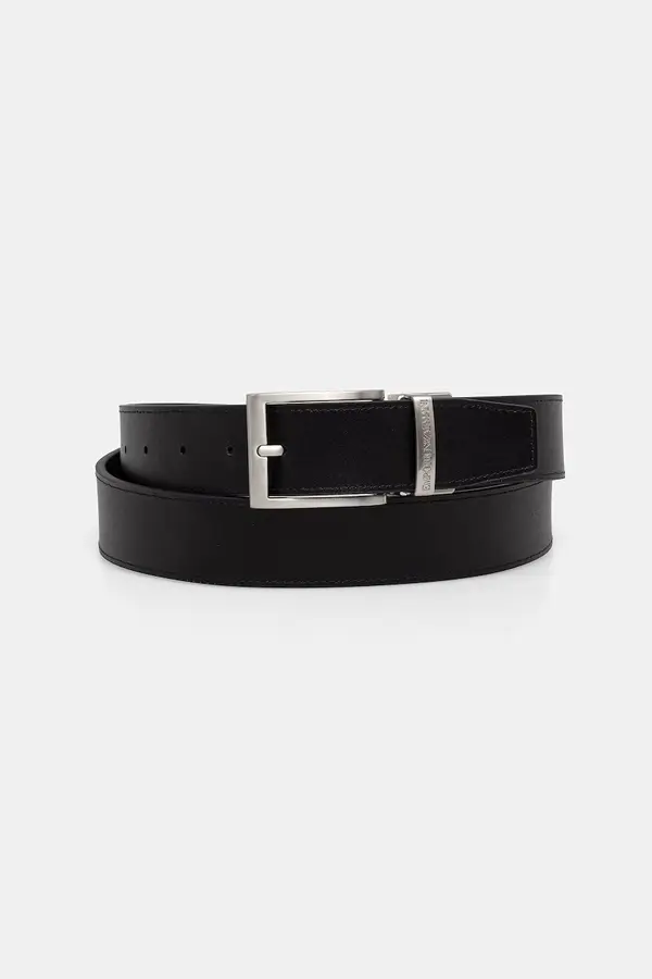 Emporio Armani Etui za kartice in usnjen pas Emporio Armani