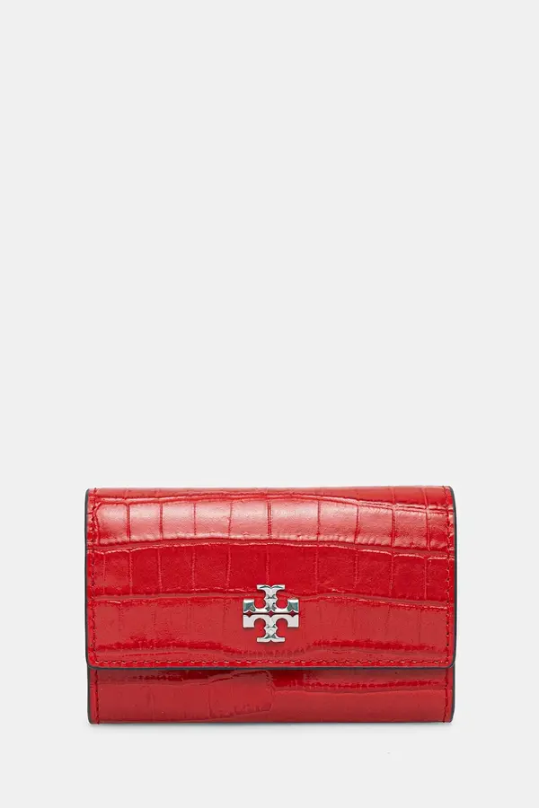 Tory Burch Etui za kartice Tory Burch Kira Croc Flap Card