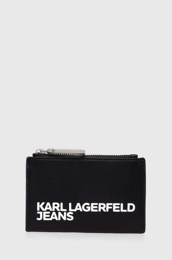 Karl Lagerfeld Jeans Etui za ključe Karl Lagerfeld Jeans črna barva, 245J3203