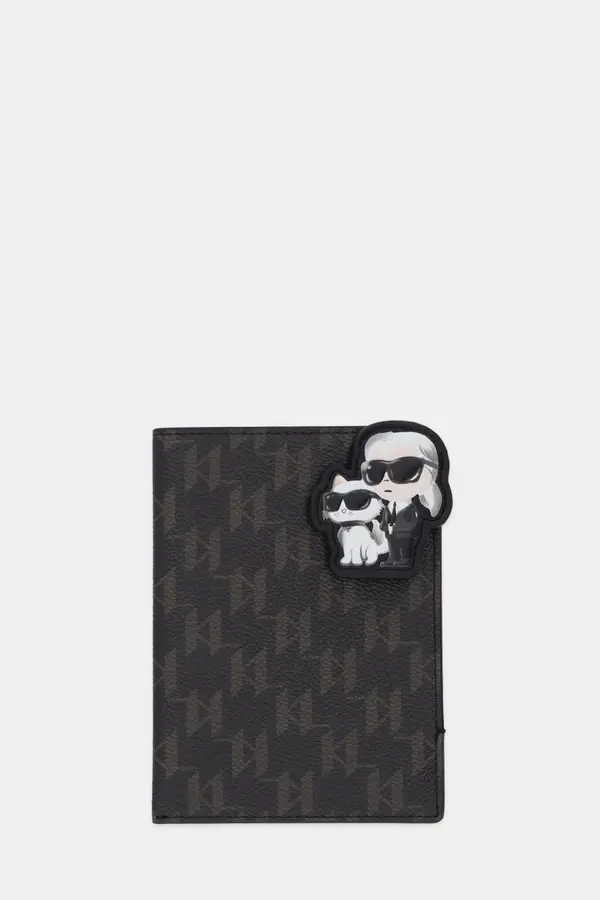 Karl Lagerfeld Etui za potni list Karl Lagerfeld IKON MONOGRAM
