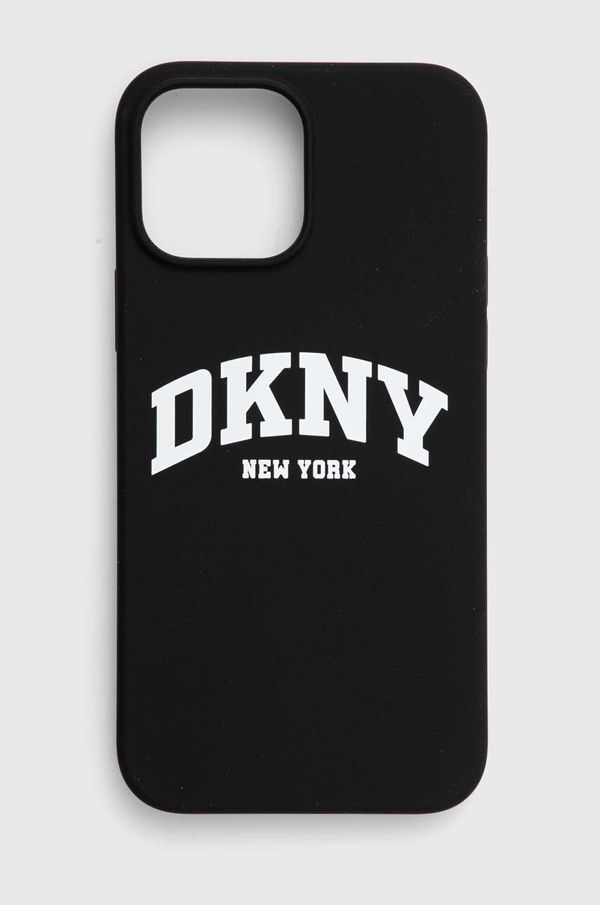 DKNY Etui za telefon Dkny iPhone 13 Pro Max črna barva, DKHMP13XSNYACH