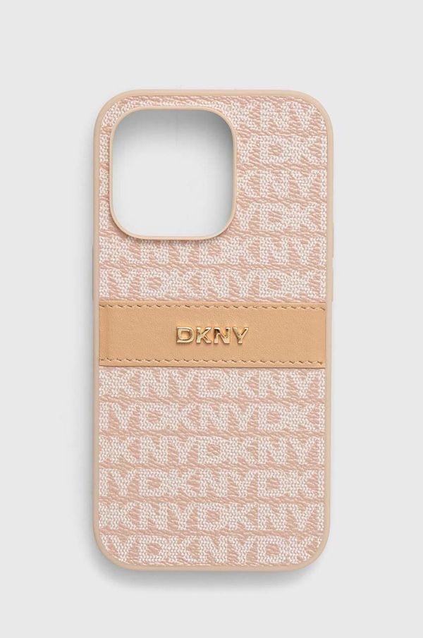 DKNY Etui za telefon Dkny iPhone 14 Pro 6.1 oranžna barva, DKHCP14LPRTHSLP