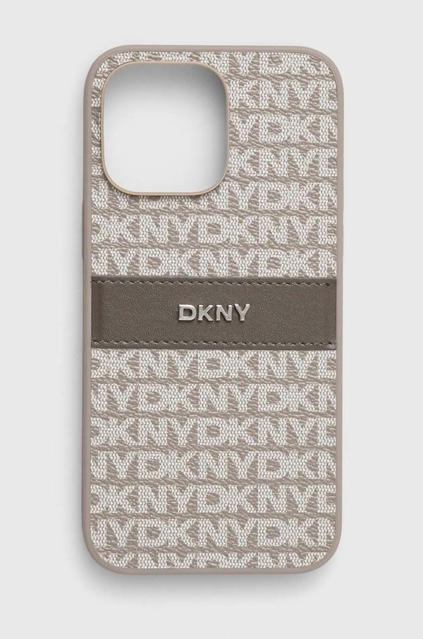 DKNY Etui za telefon Dkny iPhone 14 Pro Max 6.7 siva barva, DKHCP14XPRTHSLE