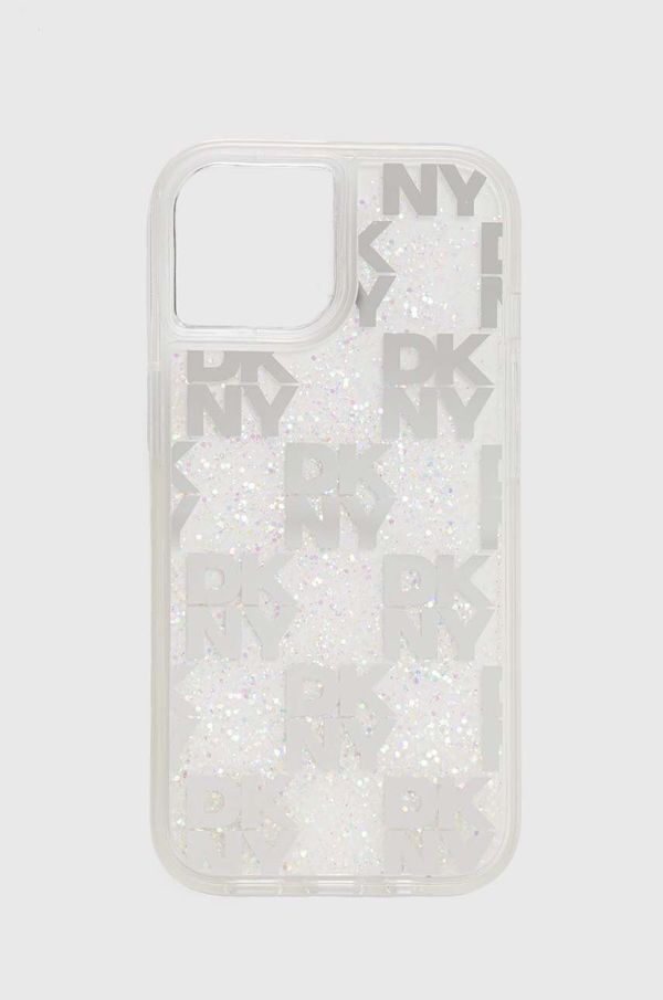 DKNY Etui za telefon Dkny iPhone 15 / 14 / 13 bela barva, DKHCP15SLCPEPT