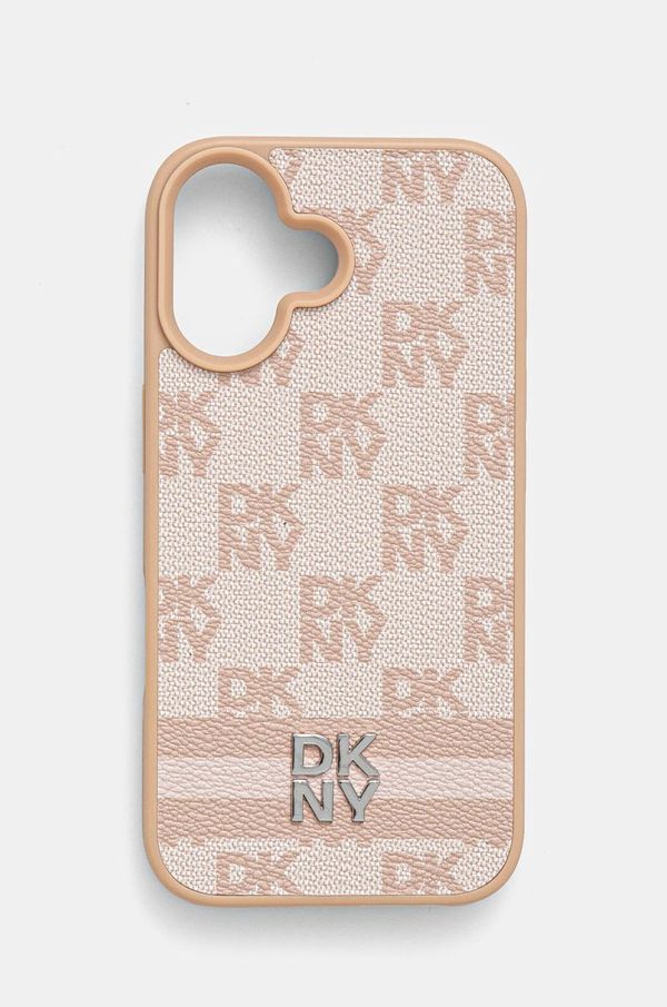 DKNY Etui za telefon Dkny iPhone 16 6.1 oranžna barva, DKHCP16SPCPTSSP