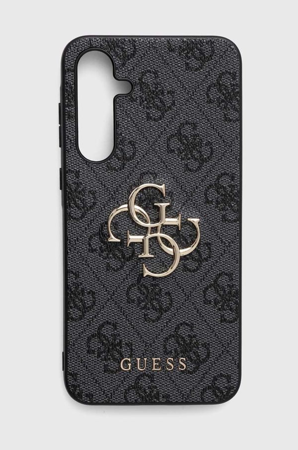 Guess Etui za telefon Guess A35 A356 črna barva, GUHCSA354GMGGR