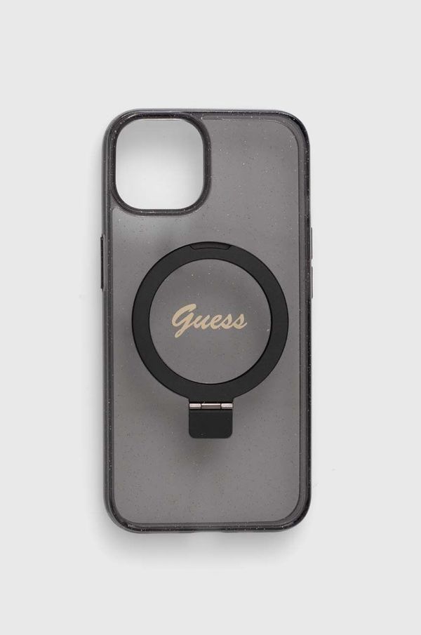 Guess Etui za telefon Guess iPhone 13 / 14 / 15 6.1" črna barva