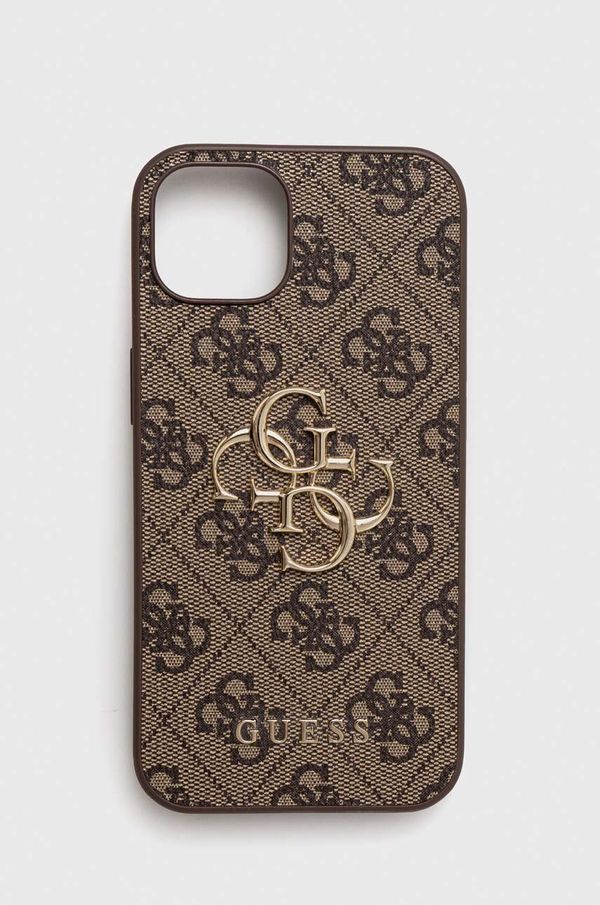 Guess Etui za telefon Guess iPhone 13 6,1" rjava barva